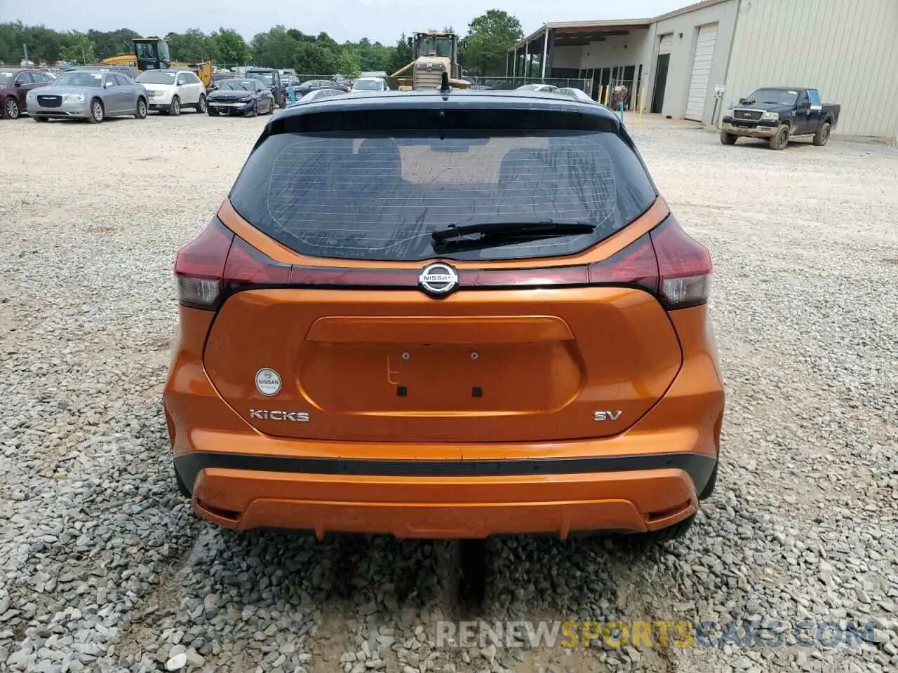 6 fotografías del automóvil dañado 3N1CP5CV5ML551226 NISSAN KICKS 2021