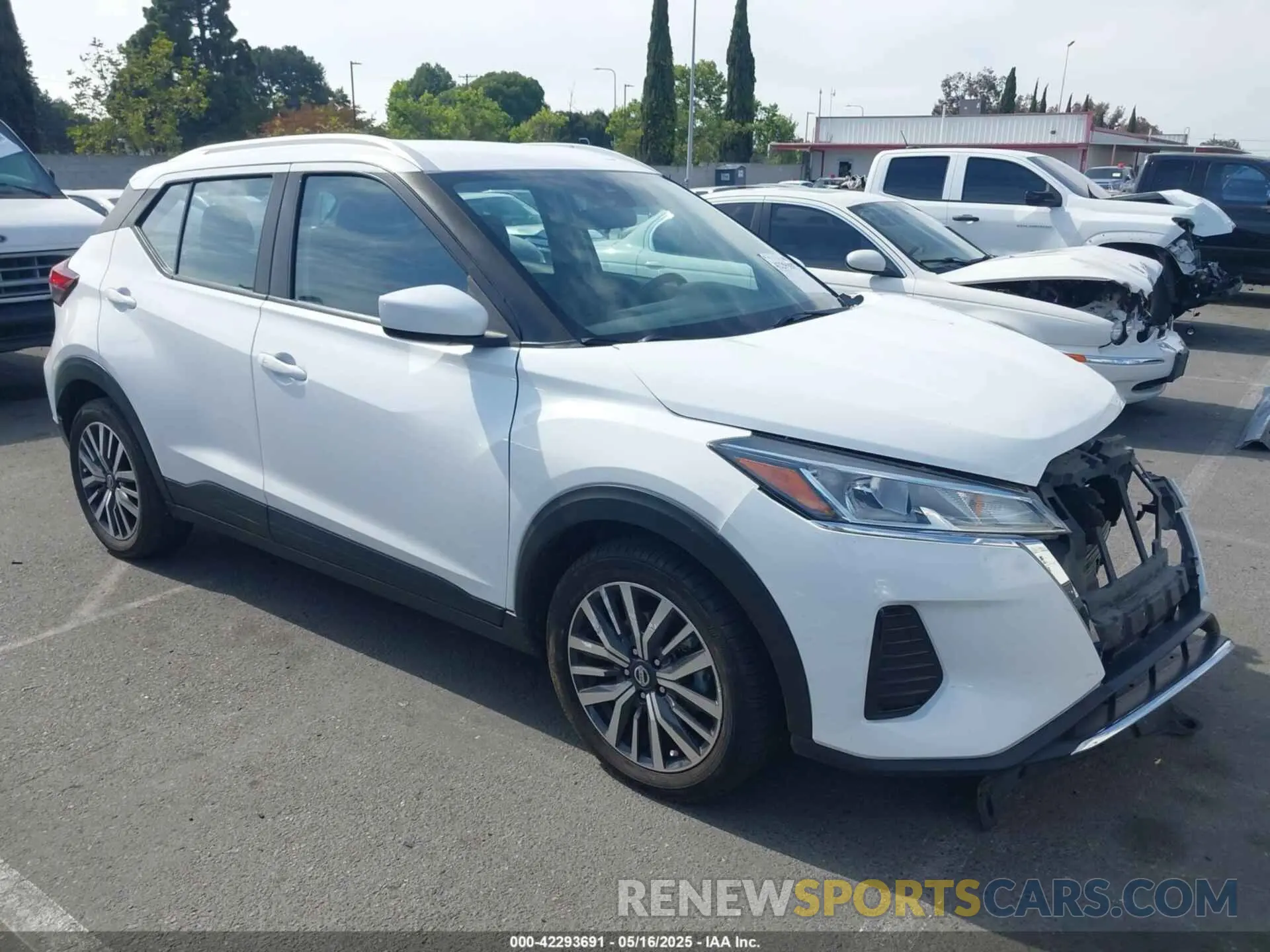 1 fotografías del automóvil dañado 3N1CP5CV6ML470882 NISSAN KICKS 2021