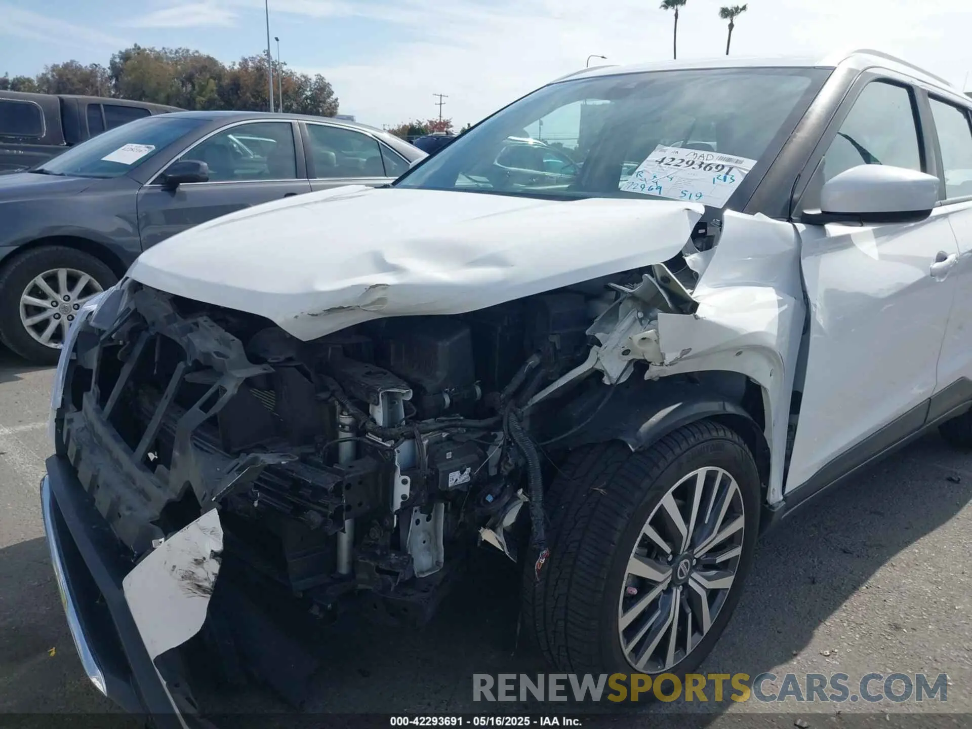 6 fotografías del automóvil dañado 3N1CP5CV6ML470882 NISSAN KICKS 2021