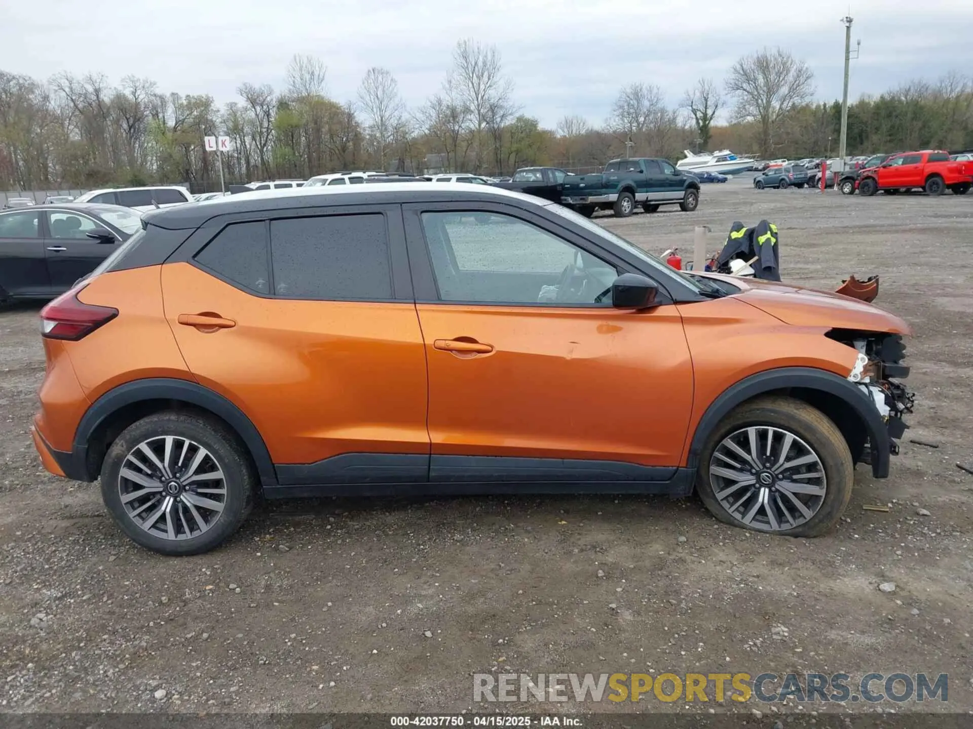 13 fotografías del automóvil dañado 3N1CP5CV6ML487360 NISSAN KICKS 2021