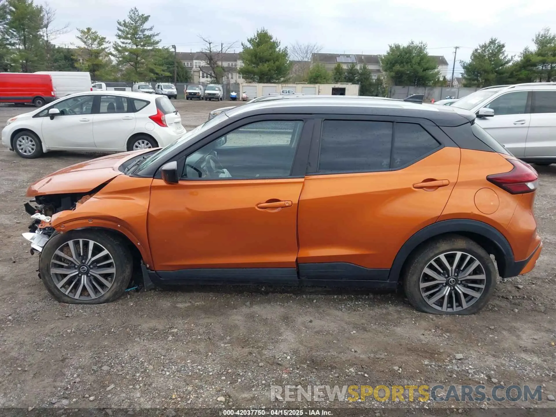 14 fotografías del automóvil dañado 3N1CP5CV6ML487360 NISSAN KICKS 2021