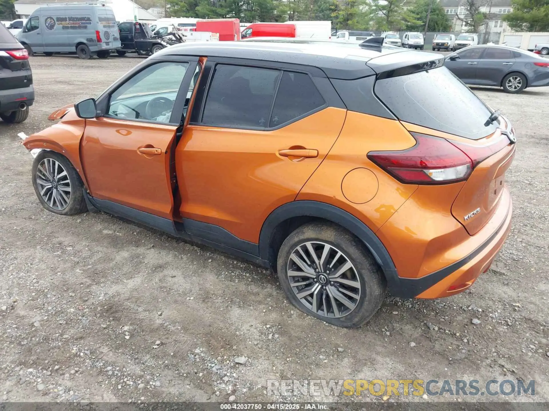 3 fotografías del automóvil dañado 3N1CP5CV6ML487360 NISSAN KICKS 2021