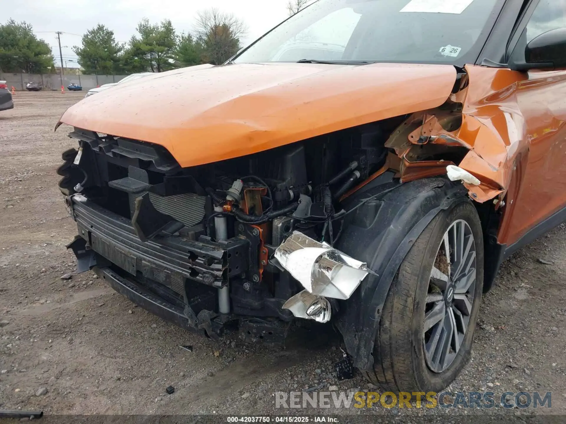 6 fotografías del automóvil dañado 3N1CP5CV6ML487360 NISSAN KICKS 2021