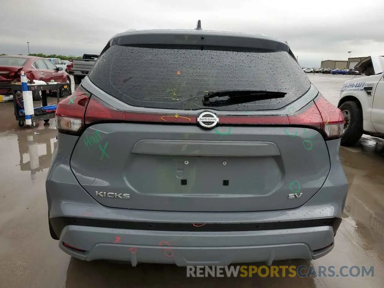 6 fotografías del automóvil dañado 3N1CP5CV6ML505369 NISSAN KICKS 2021