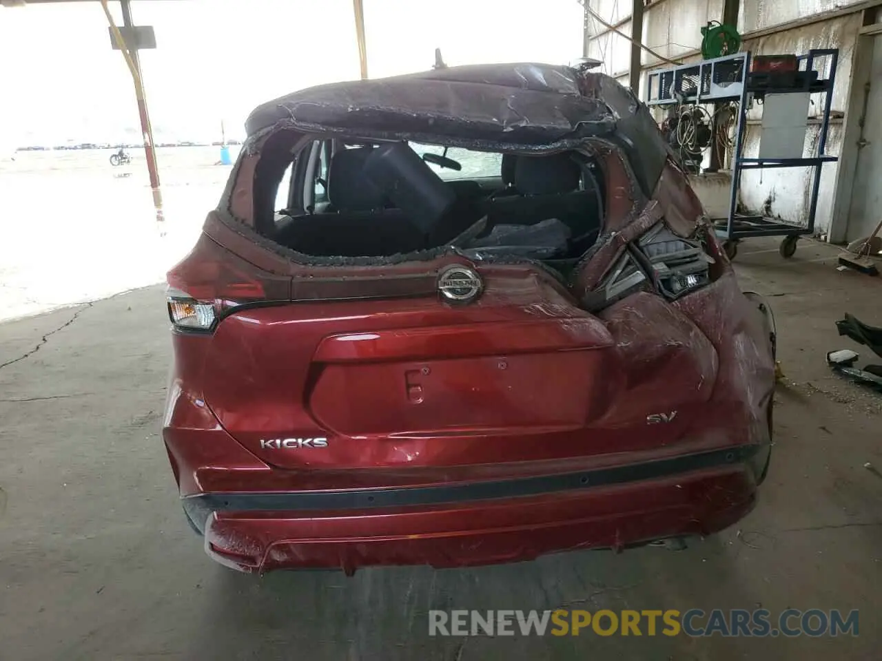 6 fotografías del automóvil dañado 3N1CP5CV7ML471717 NISSAN KICKS 2021