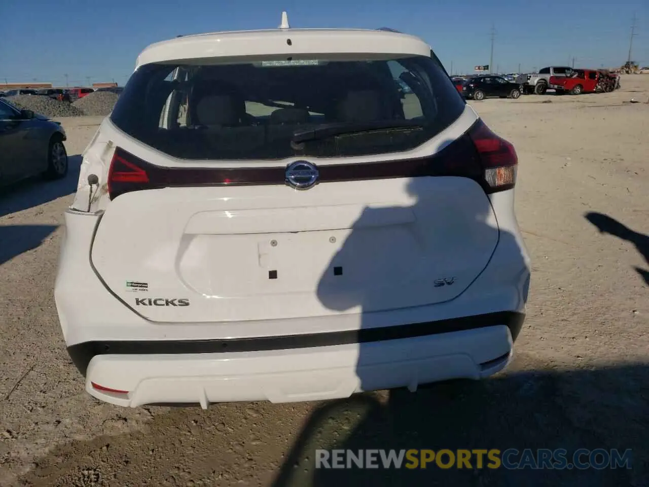 6 fotografías del automóvil dañado 3N1CP5CV7ML500584 NISSAN KICKS 2021
