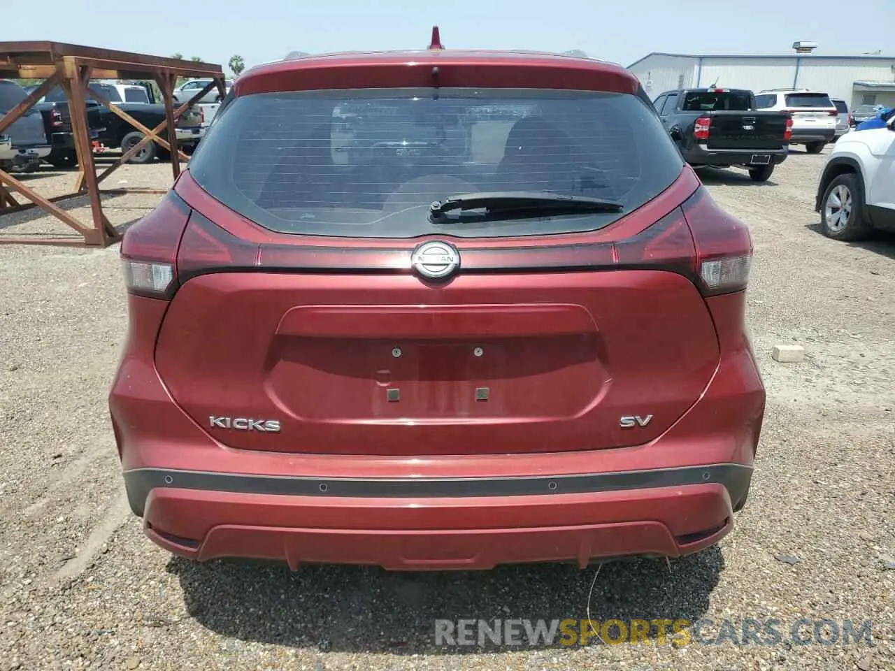 6 fotografías del automóvil dañado 3N1CP5CV7ML523931 NISSAN KICKS 2021