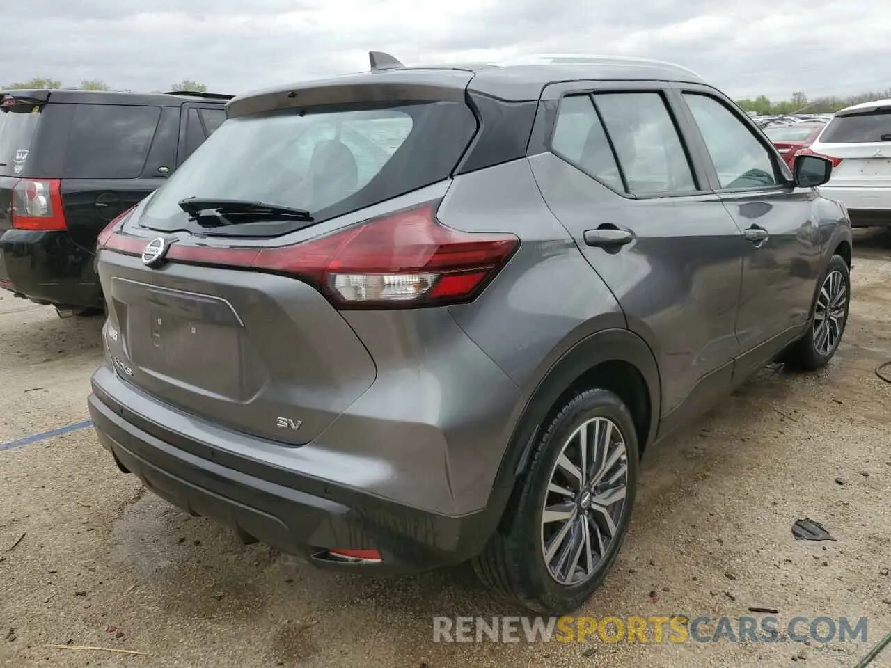 3 fotografías del automóvil dañado 3N1CP5CV8ML469717 NISSAN KICKS 2021