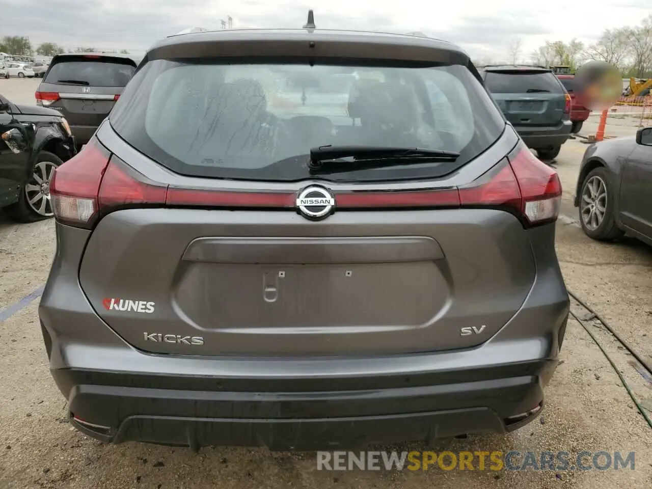 6 fotografías del automóvil dañado 3N1CP5CV8ML469717 NISSAN KICKS 2021