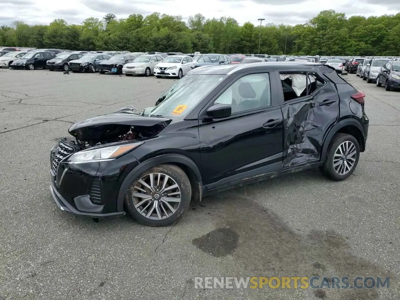 1 fotografías del automóvil dañado 3N1CP5CV8ML514719 NISSAN KICKS 2021