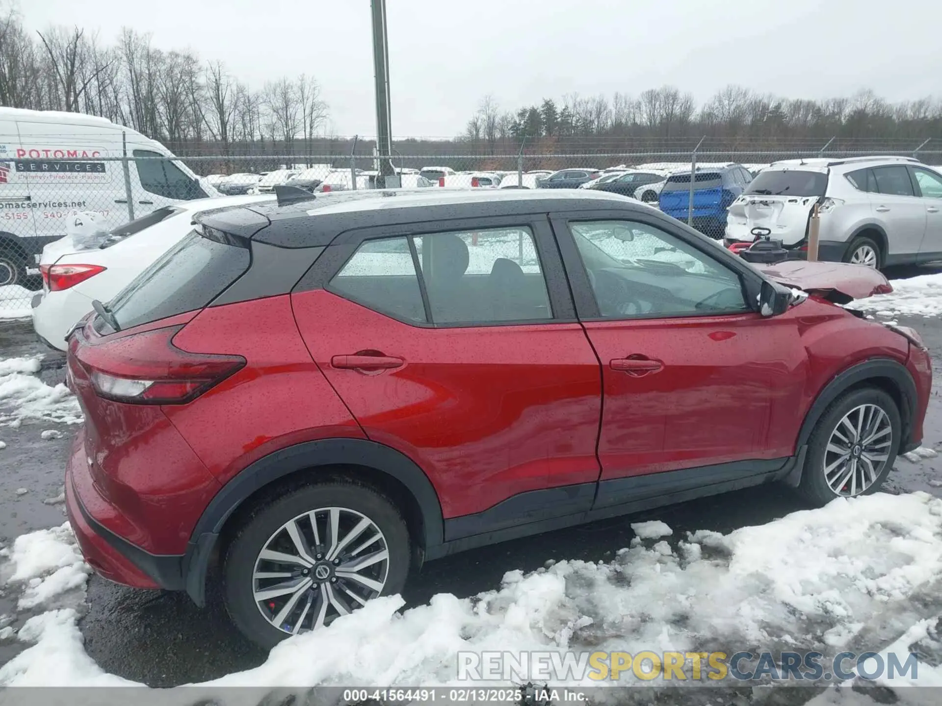 13 fotografías del automóvil dañado 3N1CP5CV8ML517653 NISSAN KICKS 2021