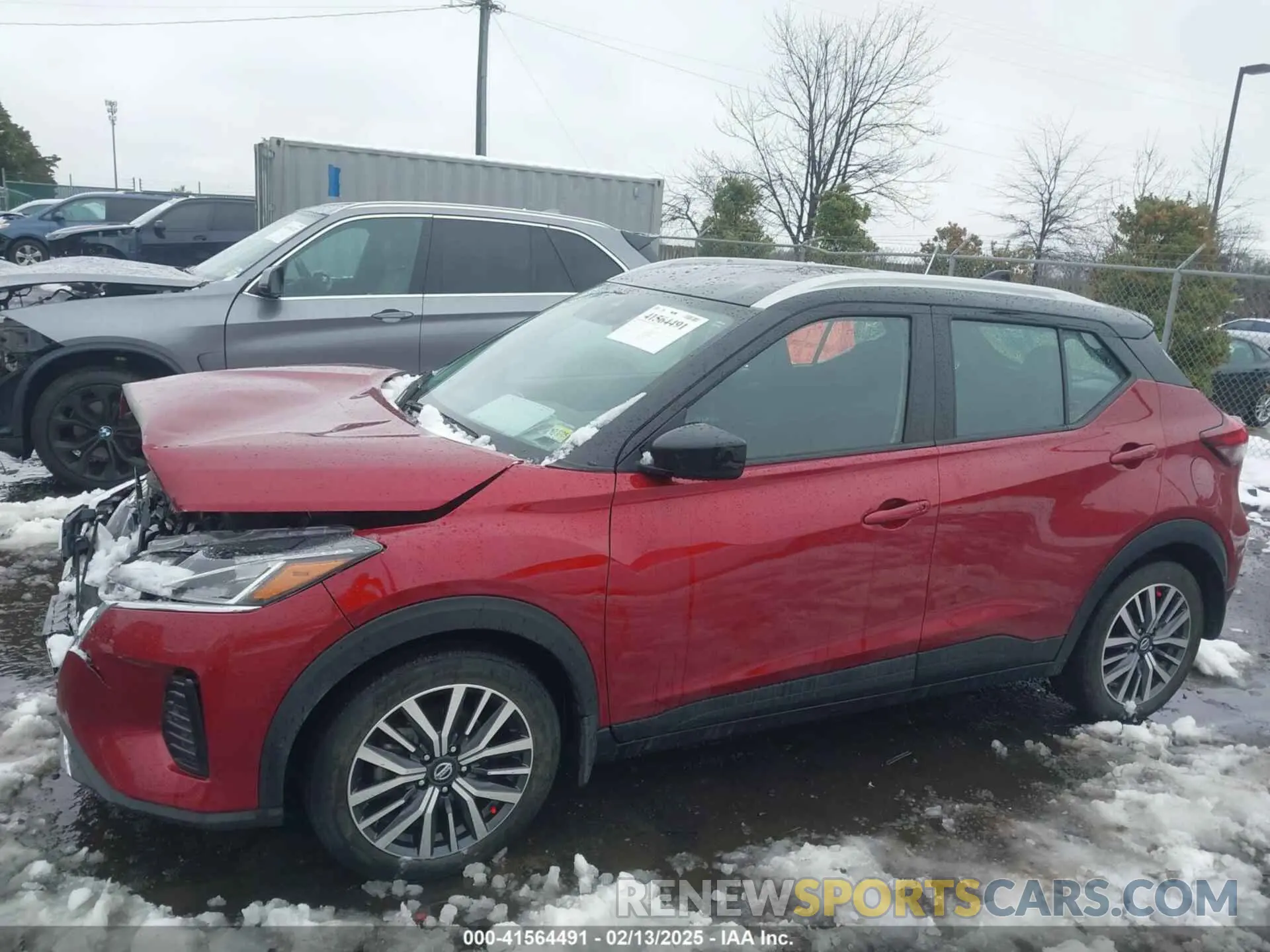 14 fotografías del automóvil dañado 3N1CP5CV8ML517653 NISSAN KICKS 2021