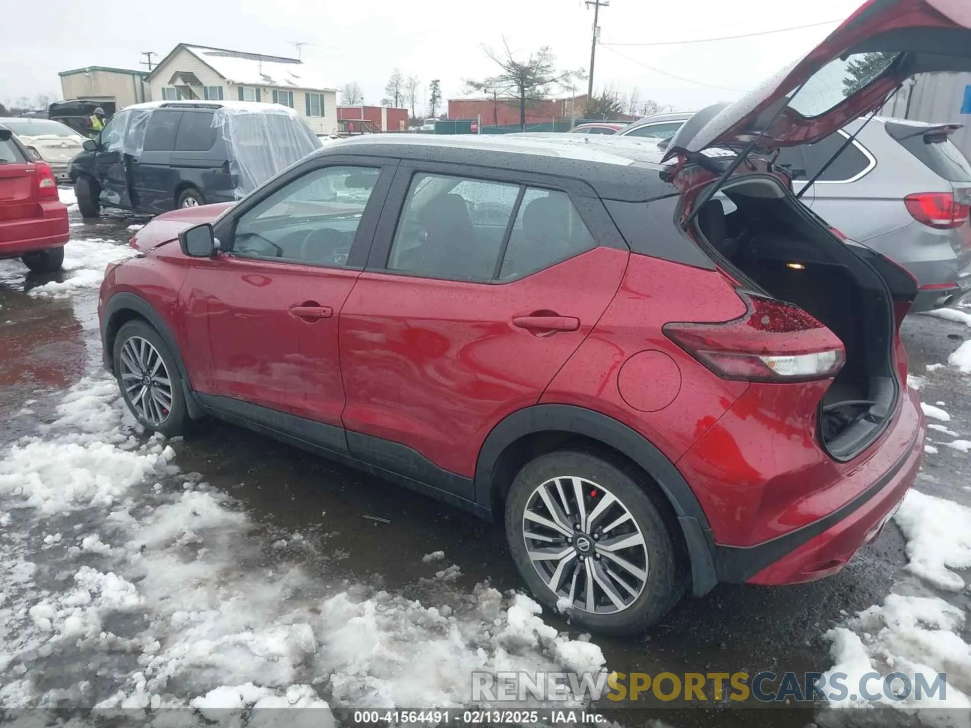 3 fotografías del automóvil dañado 3N1CP5CV8ML517653 NISSAN KICKS 2021