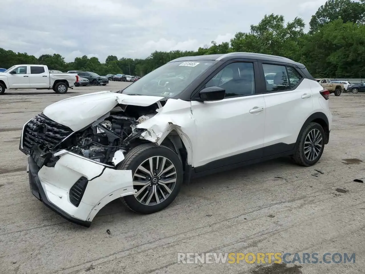 1 fotografías del automóvil dañado 3N1CP5CV8ML566481 NISSAN KICKS 2021
