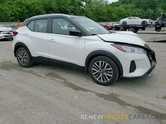 14 fotografías del automóvil dañado 3N1CP5CV8ML566481 NISSAN KICKS 2021
