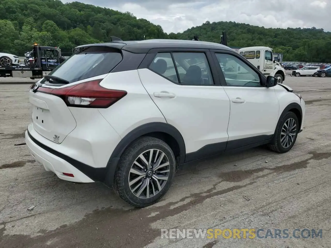 3 fotografías del automóvil dañado 3N1CP5CV8ML566481 NISSAN KICKS 2021
