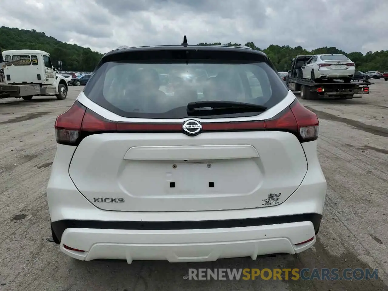 6 fotografías del automóvil dañado 3N1CP5CV8ML566481 NISSAN KICKS 2021