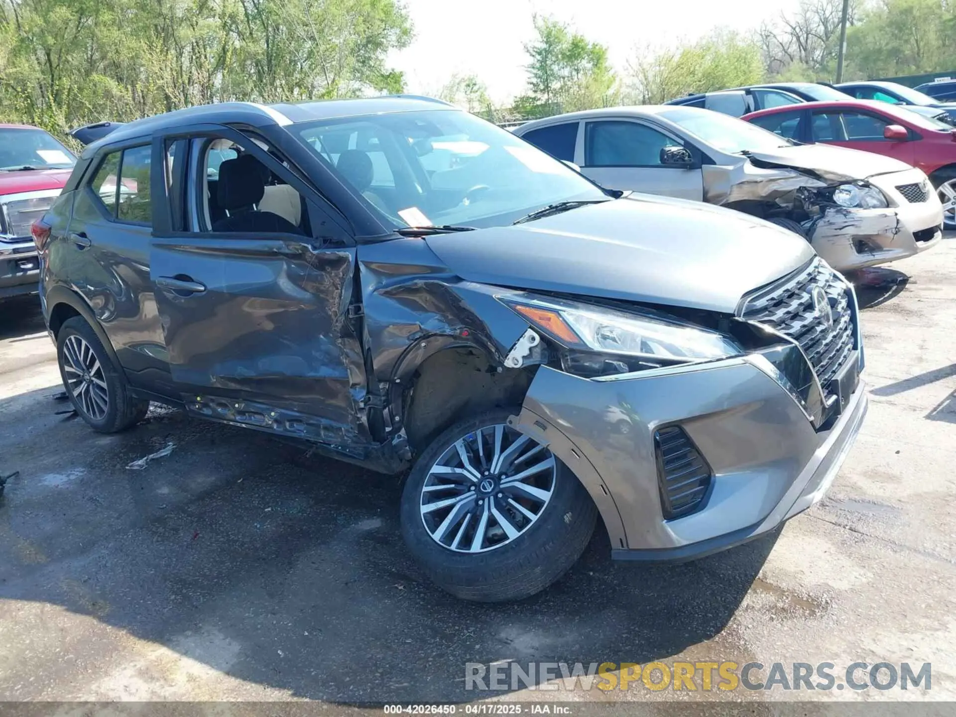 1 fotografías del automóvil dañado 3N1CP5CV9ML472075 NISSAN KICKS 2021