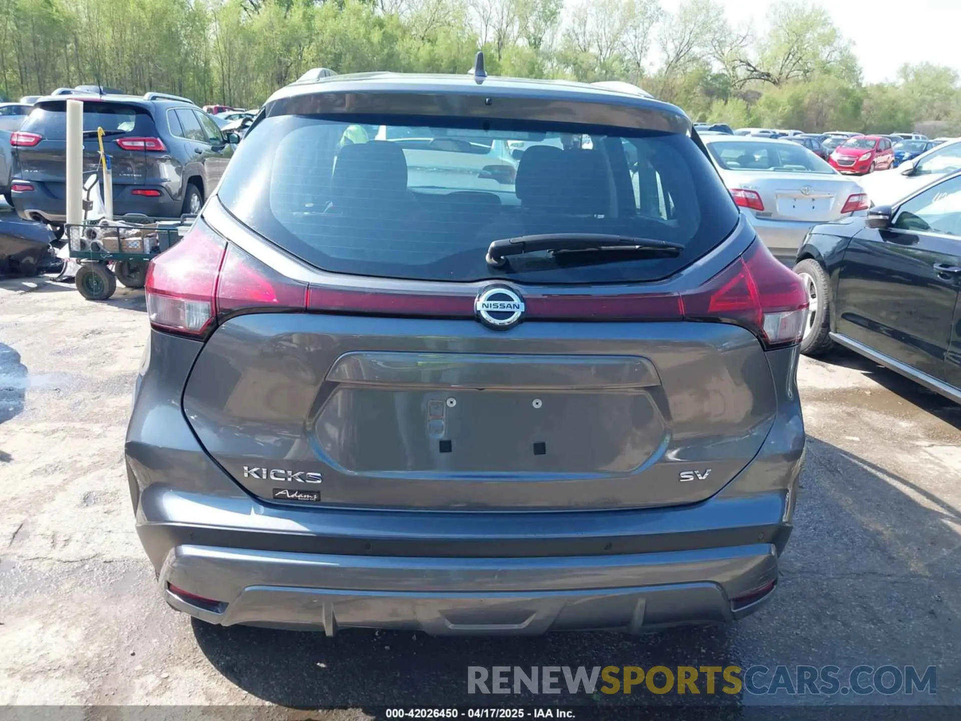 17 fotografías del automóvil dañado 3N1CP5CV9ML472075 NISSAN KICKS 2021