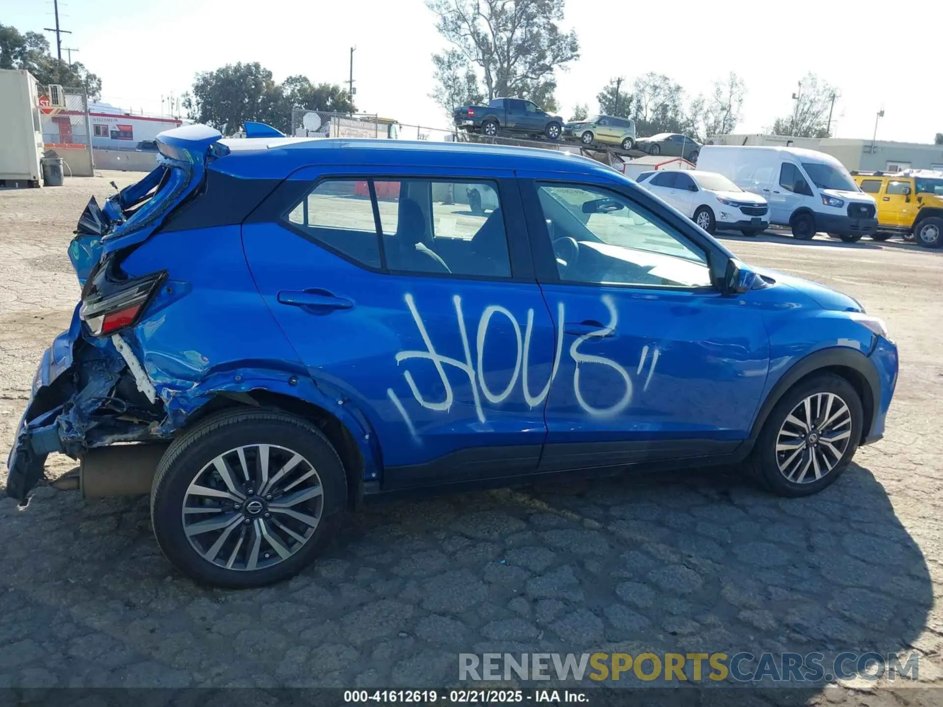 12 fotografías del automóvil dañado 3N1CP5CV9ML477910 NISSAN KICKS 2021