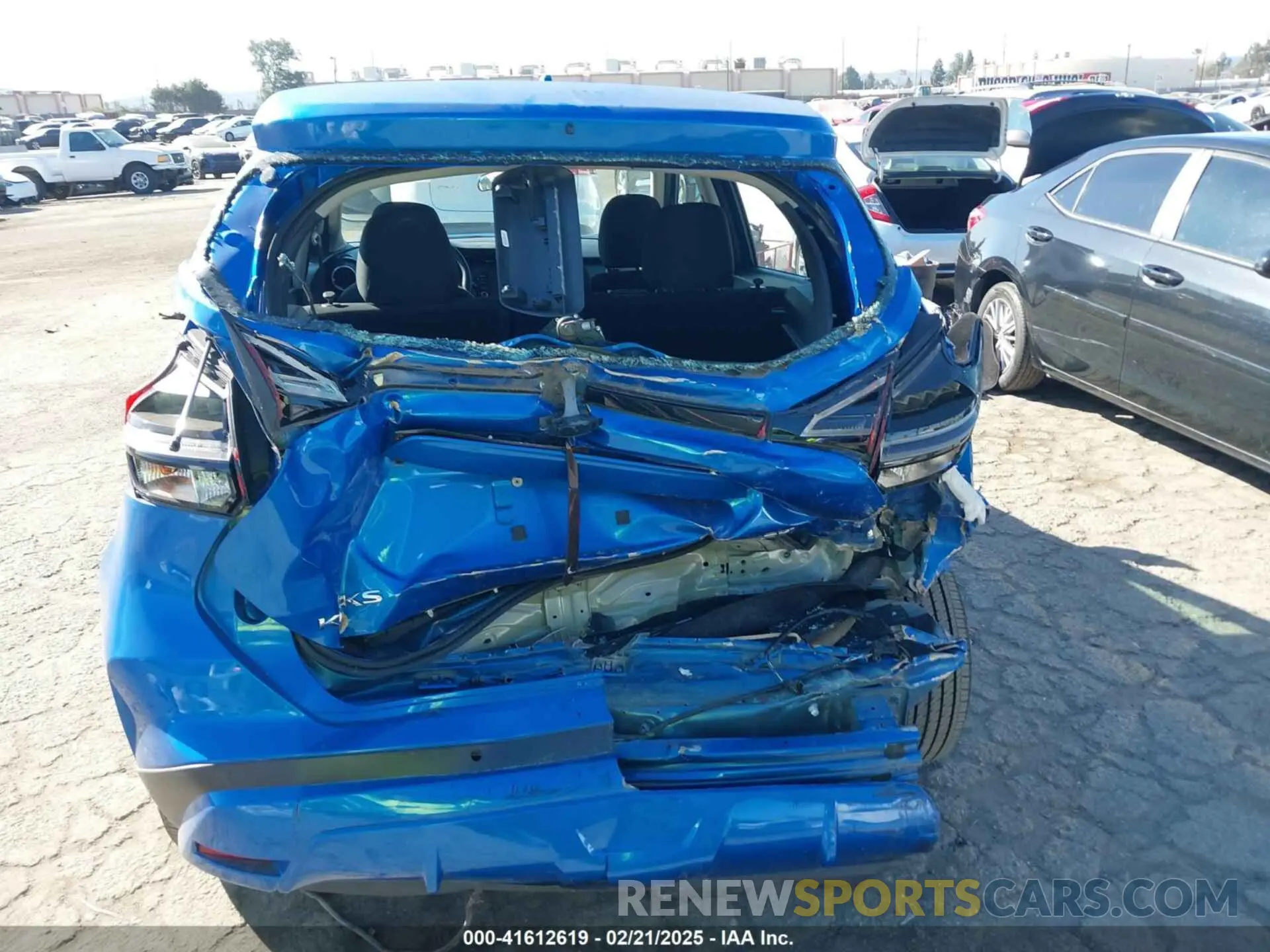 15 fotografías del automóvil dañado 3N1CP5CV9ML477910 NISSAN KICKS 2021