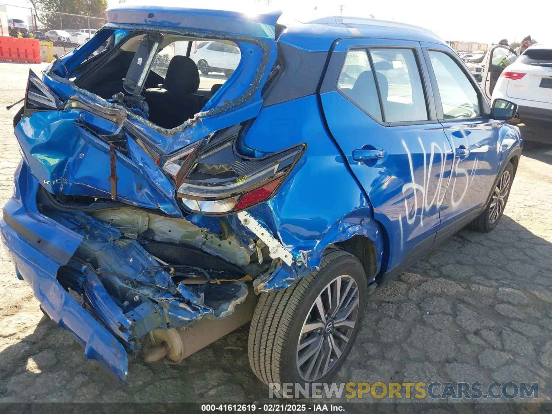 6 fotografías del automóvil dañado 3N1CP5CV9ML477910 NISSAN KICKS 2021