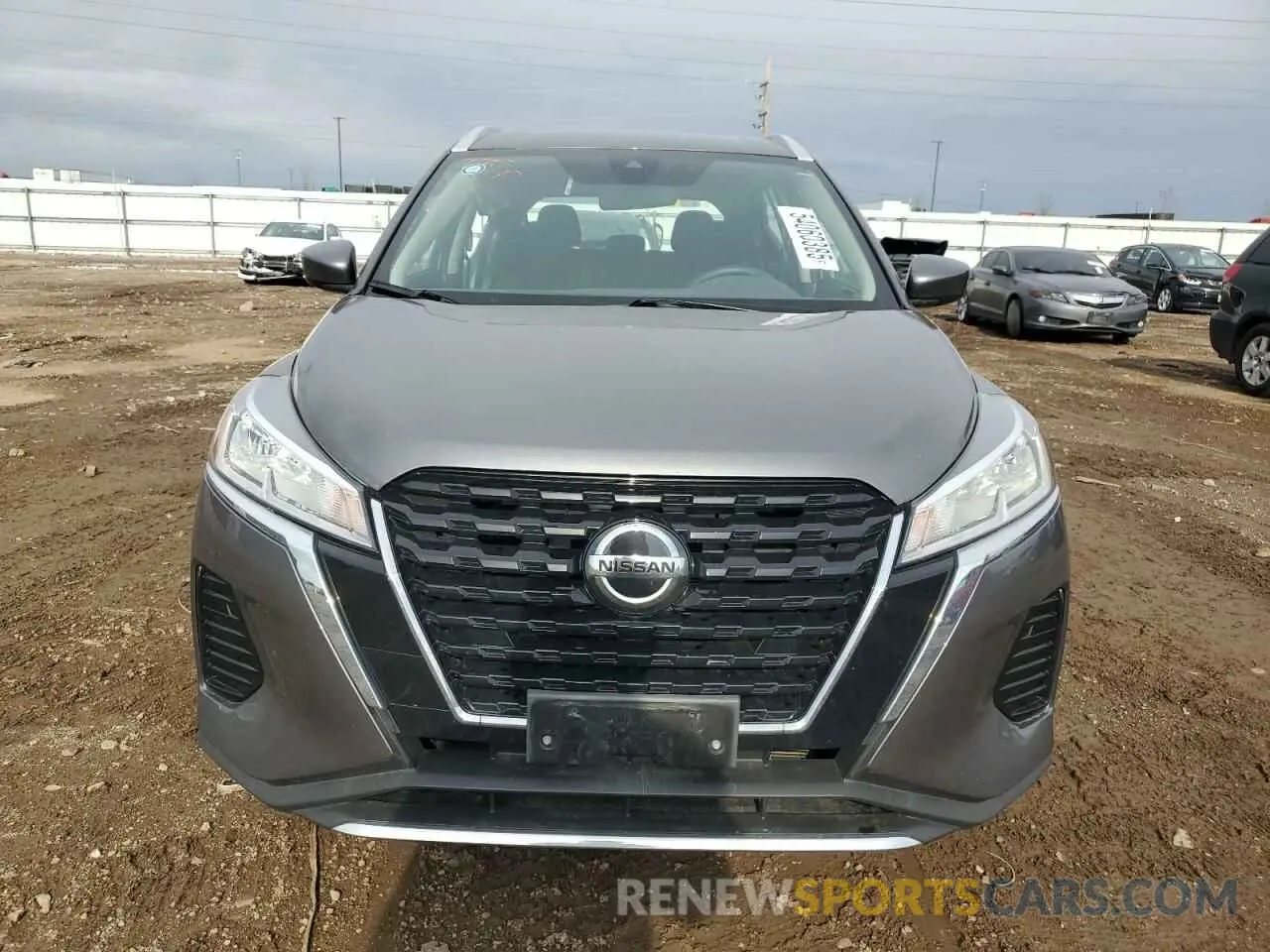 5 fotografías del automóvil dañado 3N1CP5CV9ML515670 NISSAN KICKS 2021