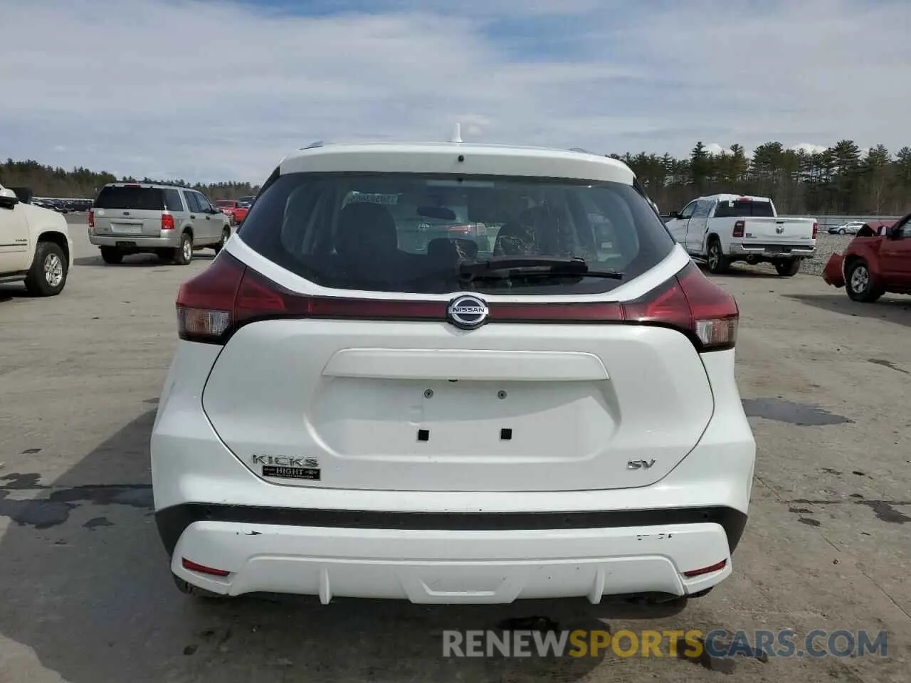6 fotografías del automóvil dañado 3N1CP5CVXML534583 NISSAN KICKS 2021