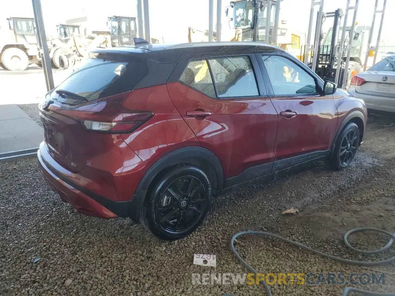 3 fotografías del automóvil dañado 3N1CP5CVXML566675 NISSAN KICKS 2021