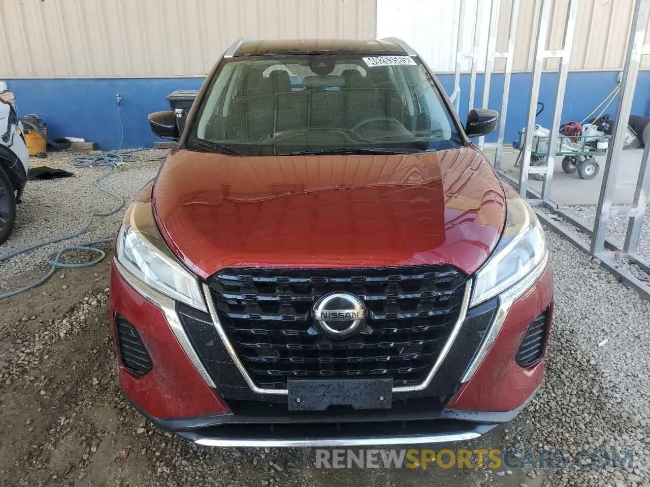 5 fotografías del automóvil dañado 3N1CP5CVXML566675 NISSAN KICKS 2021