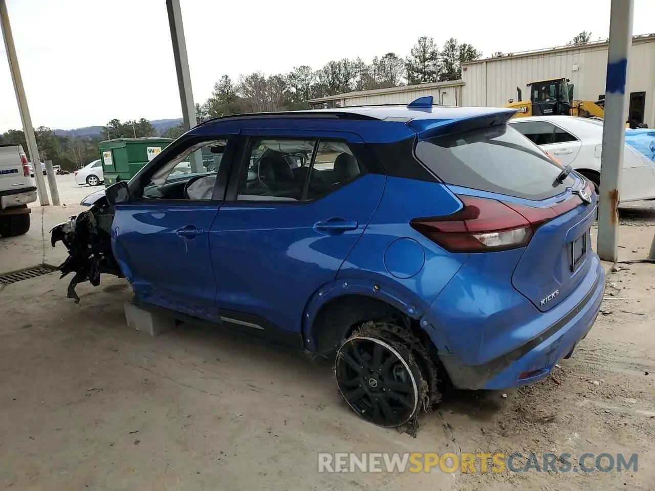 2 fotografías del automóvil dañado 3N1CP5DV0ML557059 NISSAN KICKS 2021