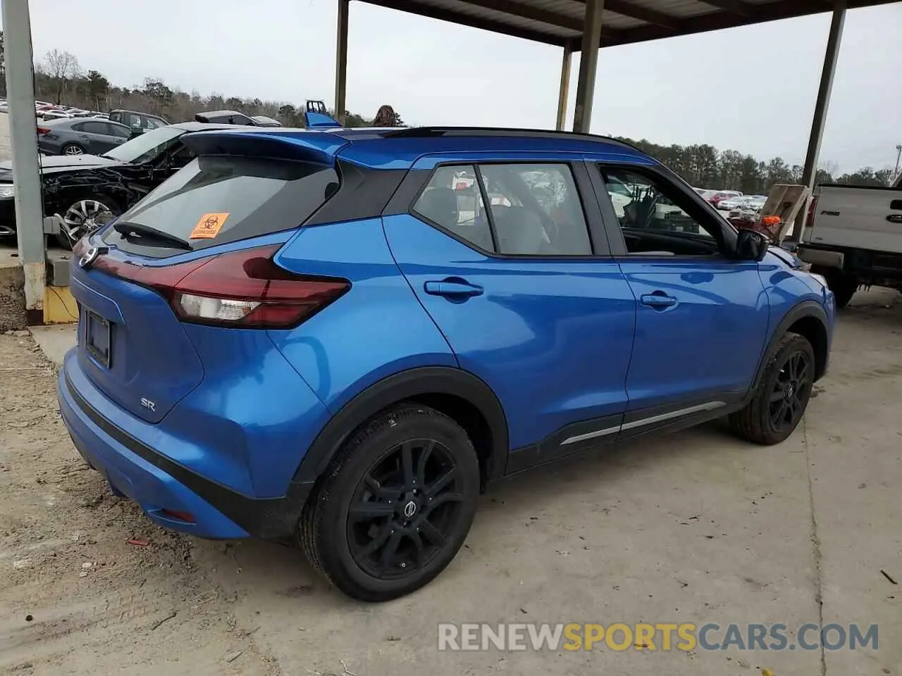 3 fotografías del automóvil dañado 3N1CP5DV0ML557059 NISSAN KICKS 2021