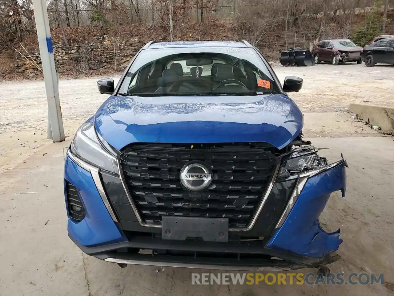 5 fotografías del automóvil dañado 3N1CP5DV0ML557059 NISSAN KICKS 2021