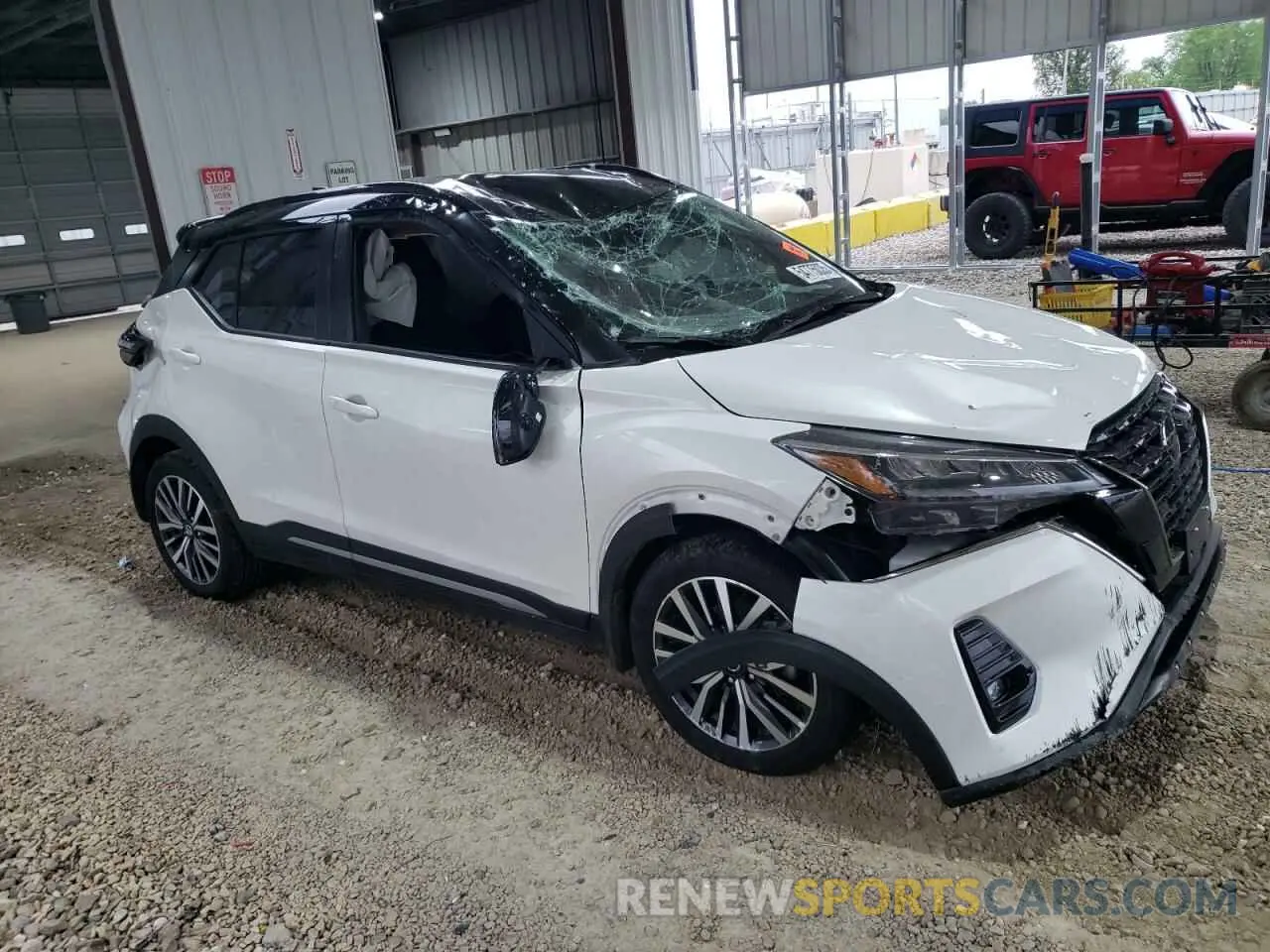 4 fotografías del automóvil dañado 3N1CP5DV1ML489757 NISSAN KICKS 2021