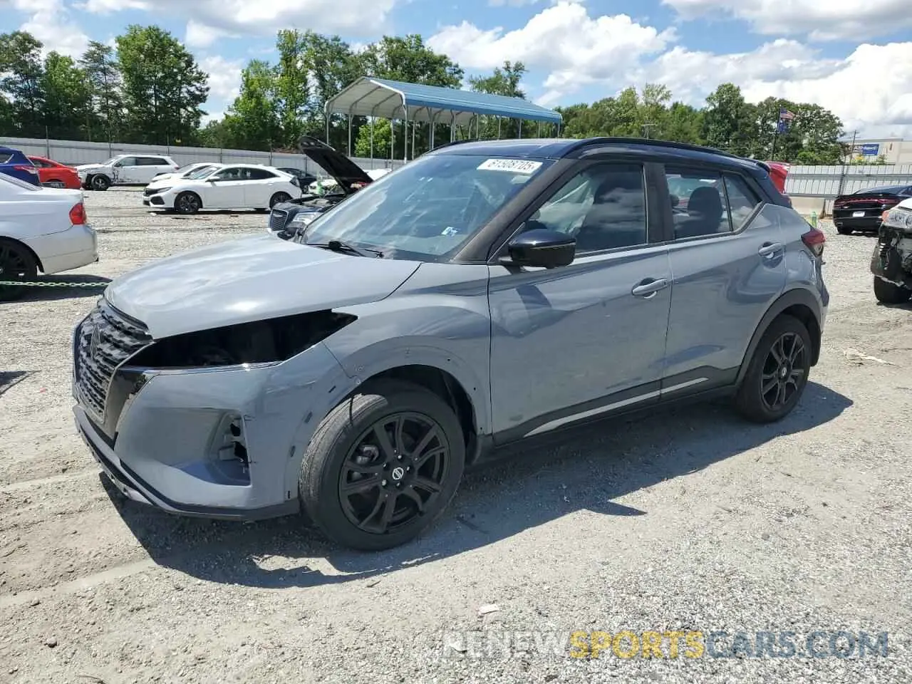1 fotografías del automóvil dañado 3N1CP5DV3ML466545 NISSAN KICKS 2021
