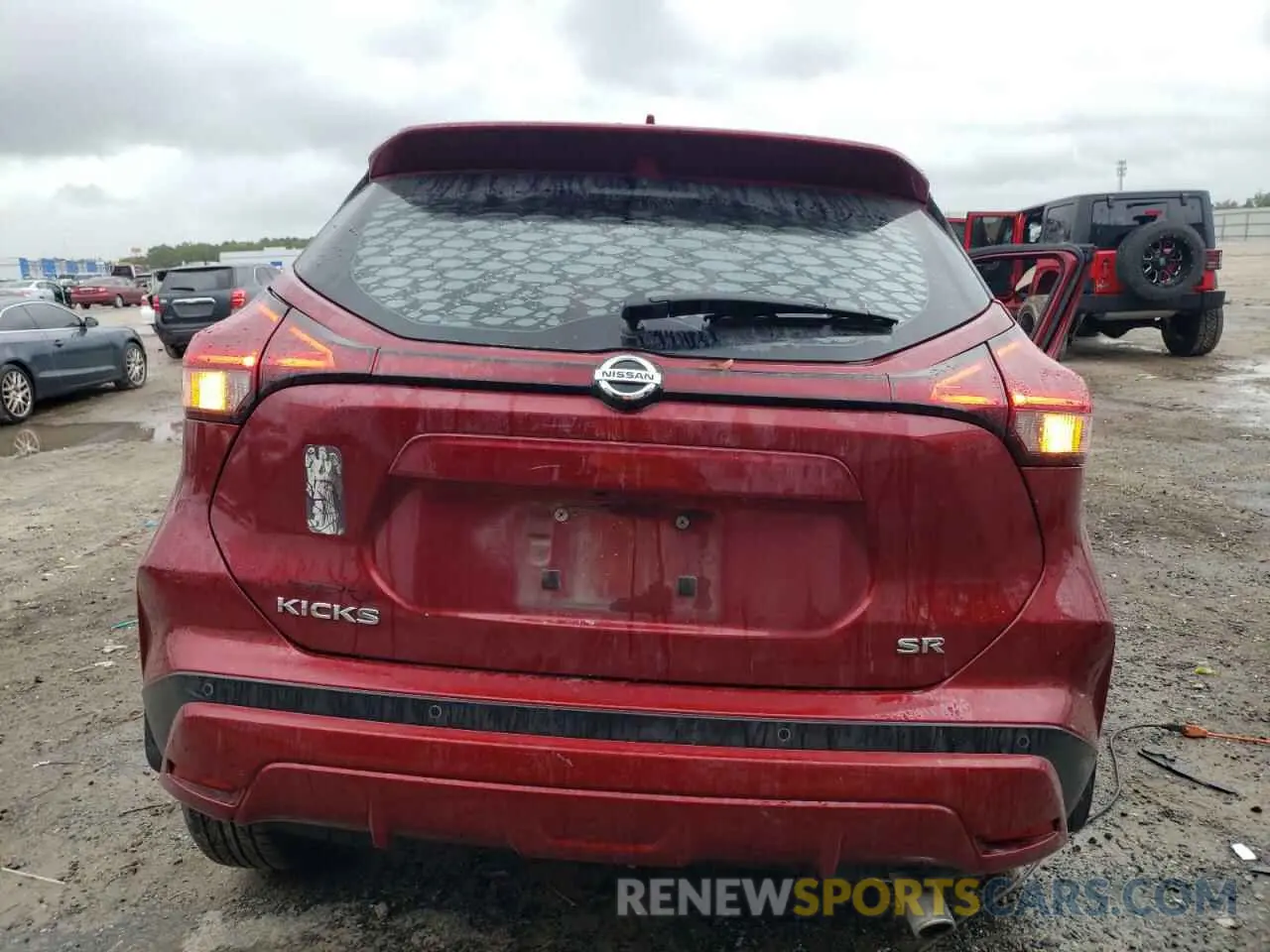 6 fotografías del automóvil dañado 3N1CP5DV3ML510656 NISSAN KICKS 2021