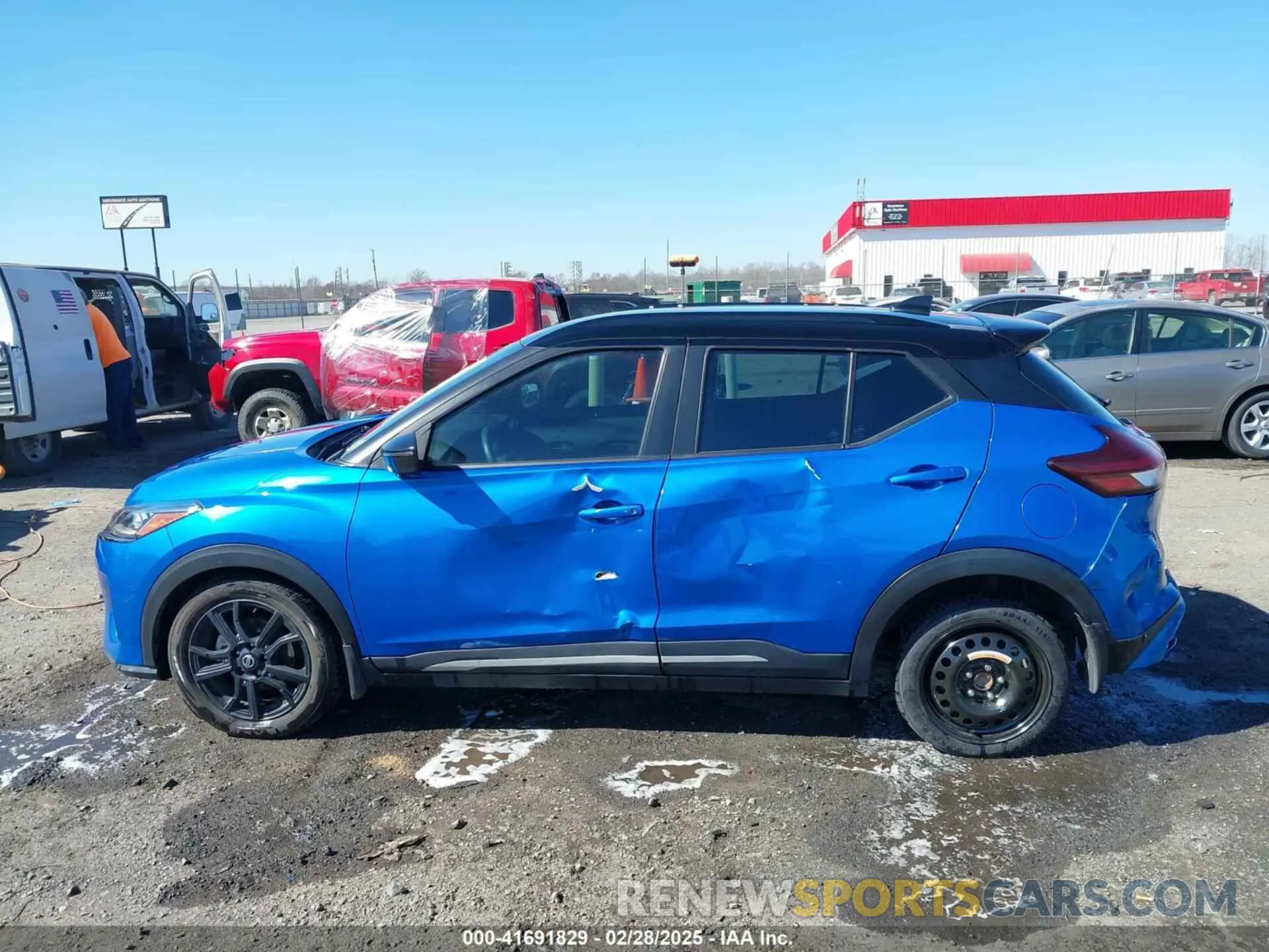 14 fotografías del automóvil dañado 3N1CP5DV3ML561218 NISSAN KICKS 2021