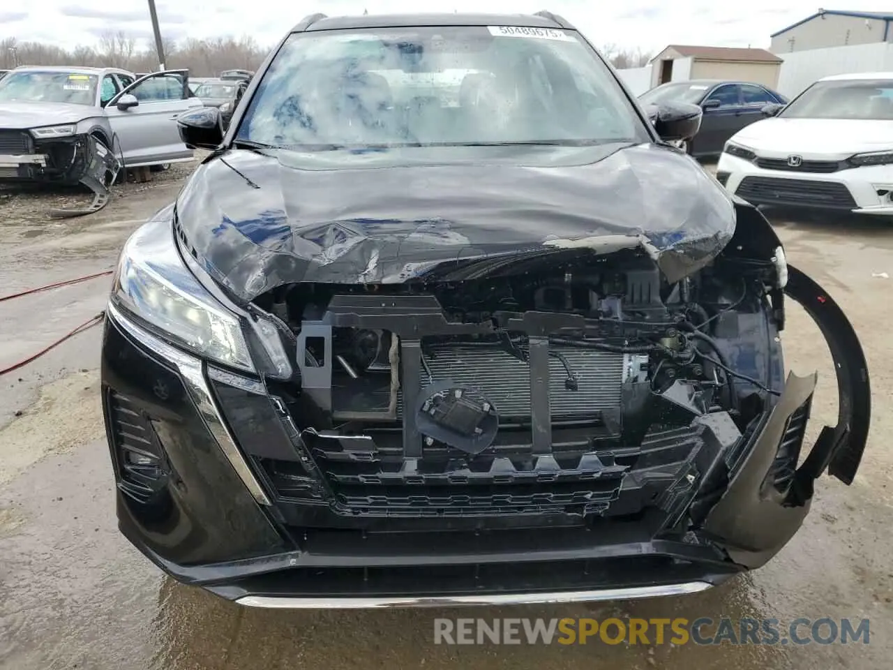 5 fotografías del automóvil dañado 3N1CP5DV3ML562966 NISSAN KICKS 2021