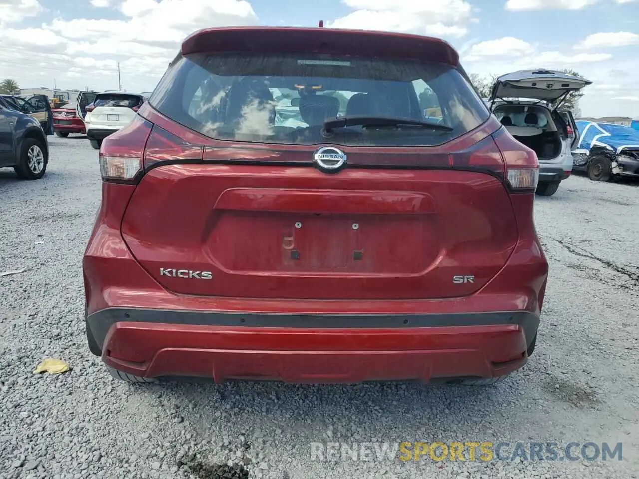 6 fotografías del automóvil dañado 3N1CP5DV4ML531564 NISSAN KICKS 2021