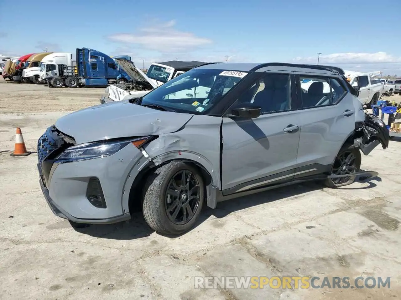 1 fotografías del automóvil dañado 3N1CP5DV4ML554214 NISSAN KICKS 2021