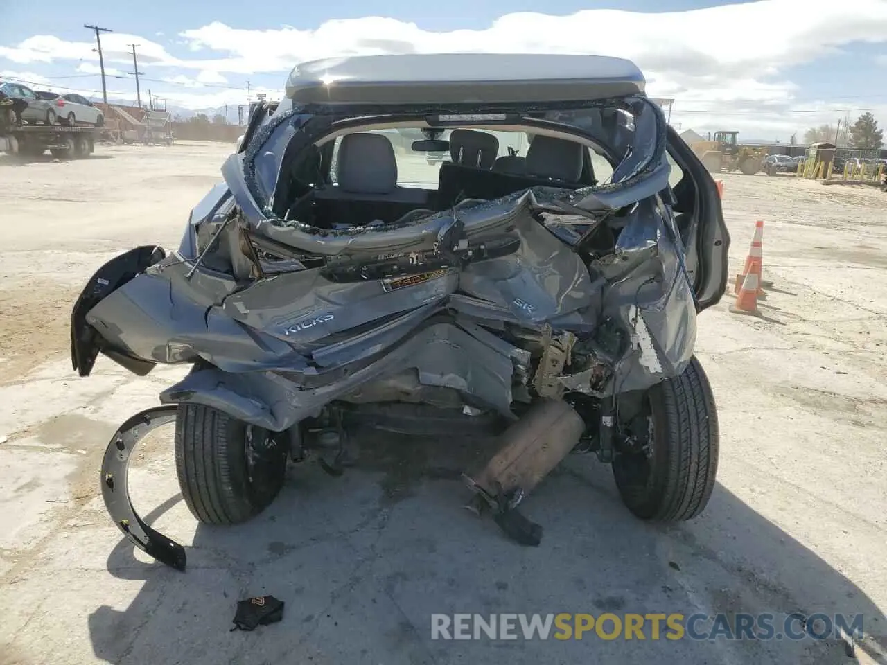 6 fotografías del automóvil dañado 3N1CP5DV4ML554214 NISSAN KICKS 2021