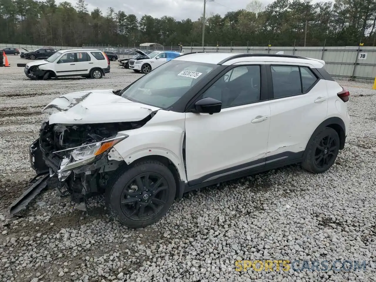1 fotografías del automóvil dañado 3N1CP5DV8ML507834 NISSAN KICKS 2021
