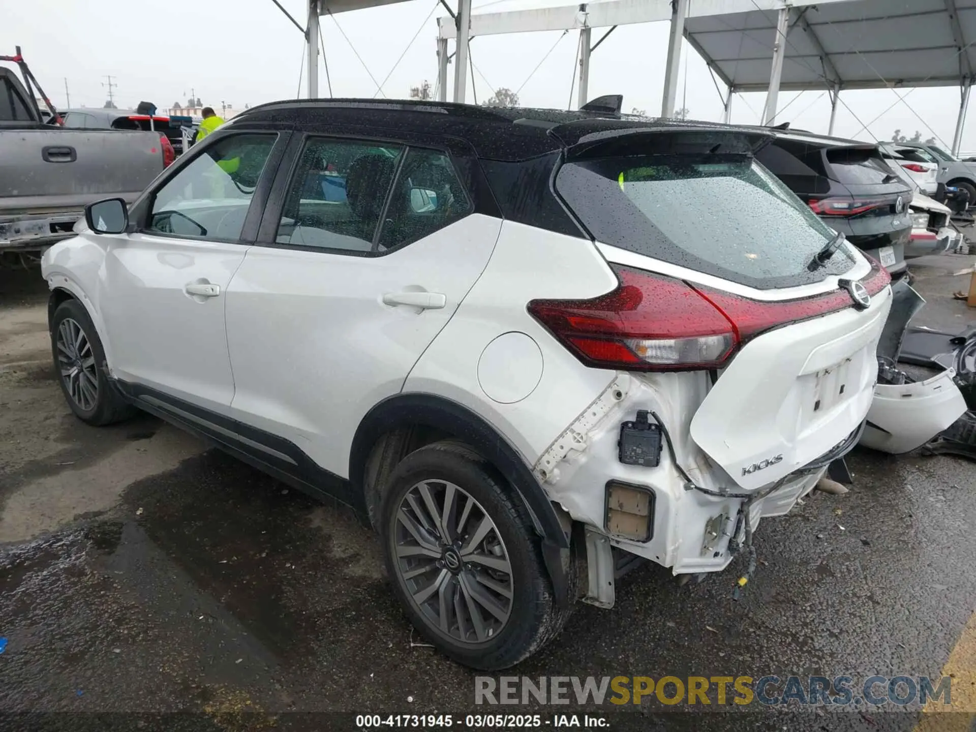 3 fotografías del automóvil dañado 3N1CP5DV9ML474827 NISSAN KICKS 2021