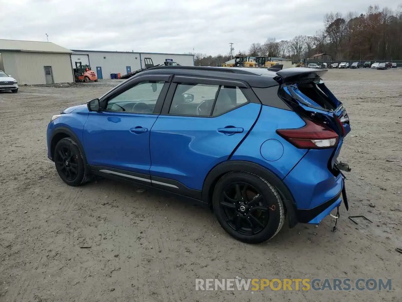 2 fotografías del automóvil dañado 3N1CP5DV9ML478764 NISSAN KICKS 2021