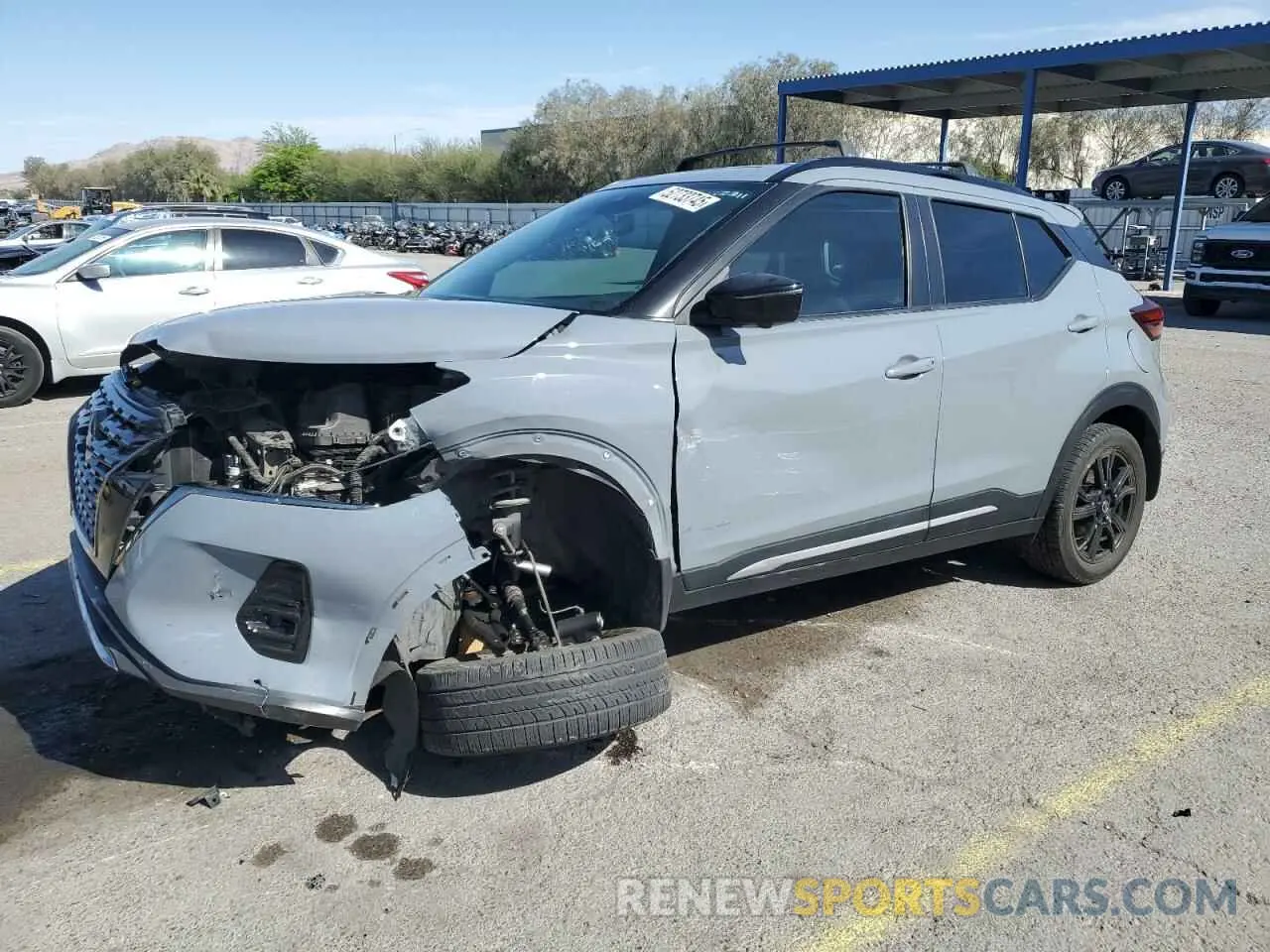 1 fotografías del automóvil dañado 3N1CP5DV9ML501766 NISSAN KICKS 2021