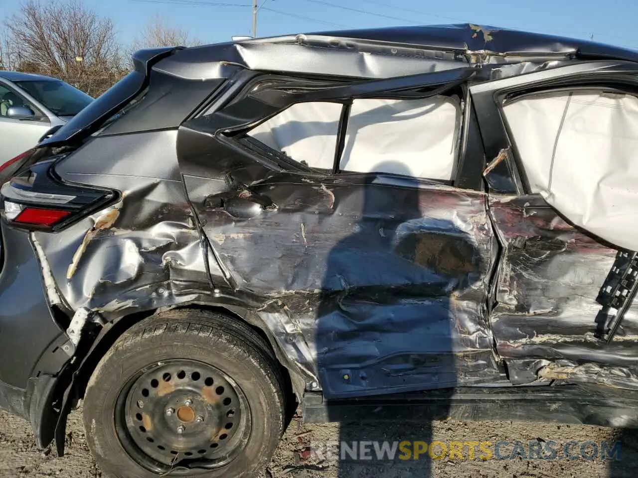 10 fotografías del automóvil dañado 3N1CP5BV1NL484000 NISSAN KICKS 2022