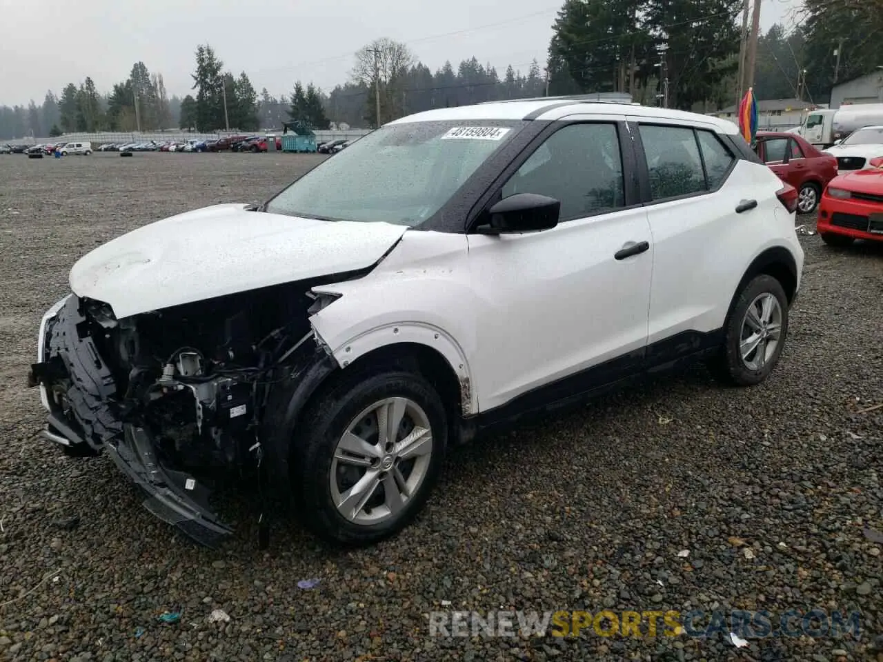 1 fotografías del automóvil dañado 3N1CP5BV1NL506643 NISSAN KICKS 2022