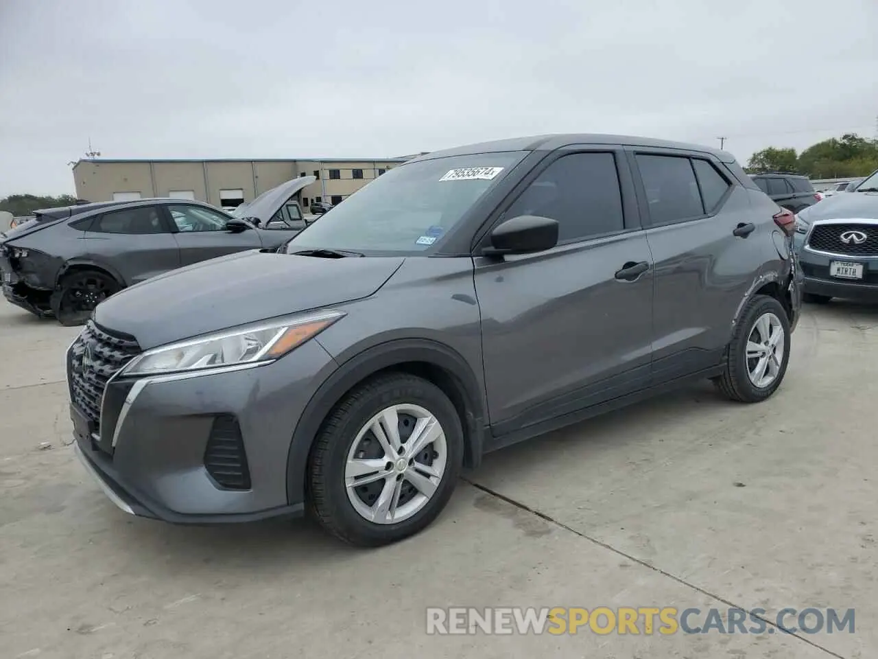 1 fotografías del automóvil dañado 3N1CP5BV3NL483513 NISSAN KICKS 2022