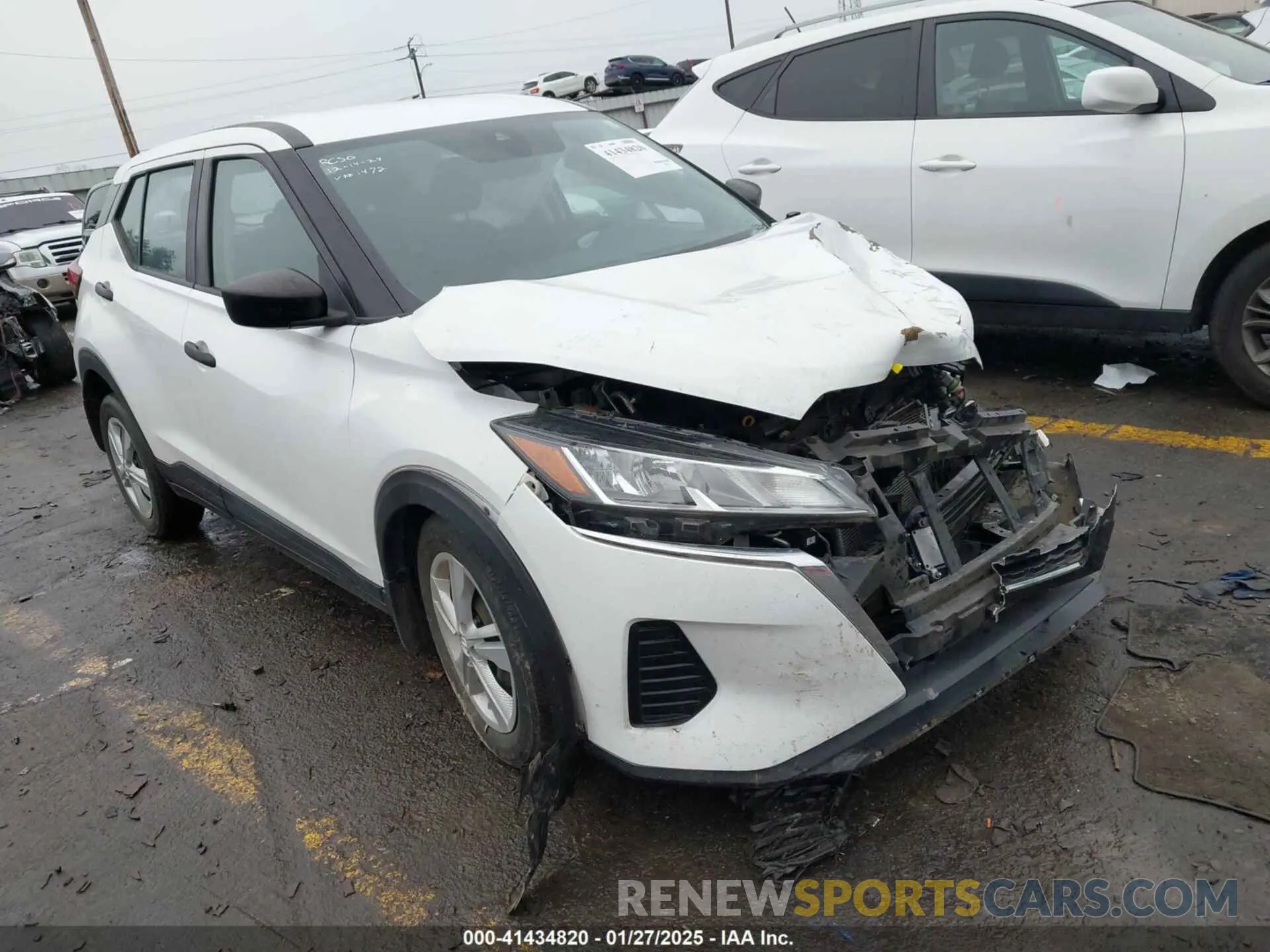 1 fotografías del automóvil dañado 3N1CP5BV3NL511472 NISSAN KICKS 2022