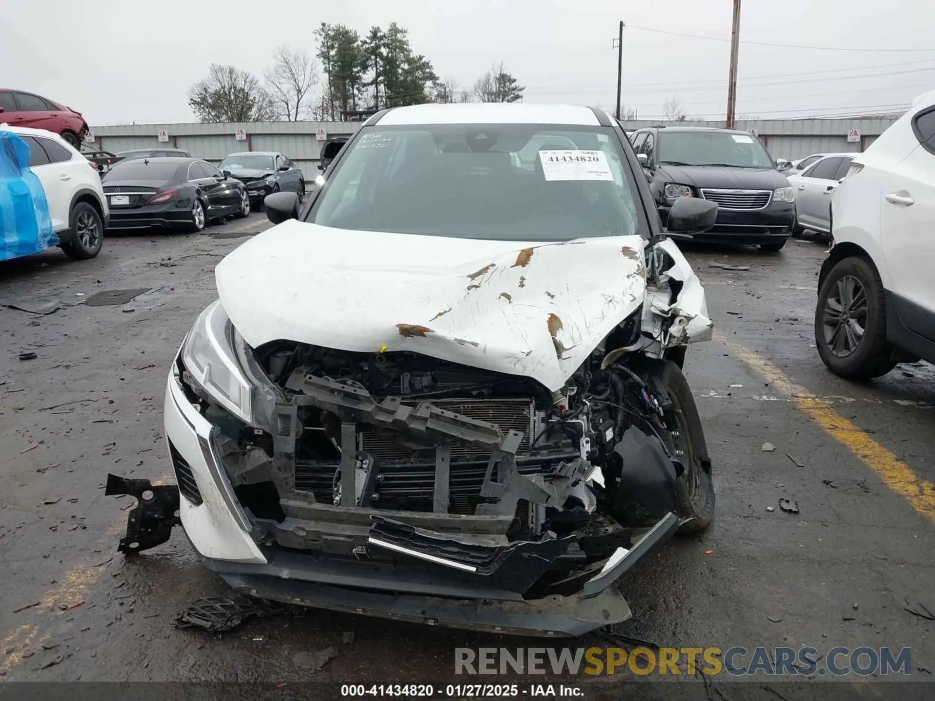 13 fotografías del automóvil dañado 3N1CP5BV3NL511472 NISSAN KICKS 2022
